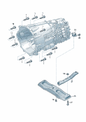 vw 300080 Детали крепления для двигателя и КП. для автоматизированной механической коробки передач