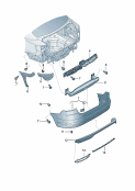 vw 807051 bumper