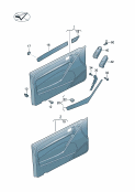vw 867000 Обшивки дверей