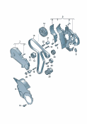 vw 109075 Pемень зубчатый. Защитный кожух ремня