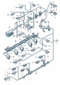 vw 971005 wiring set for engine