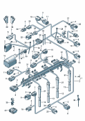 vw 971018 wiring set for engine