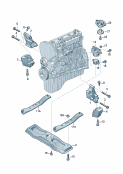 vw 199010 Детали крепления для двигателя и КП