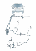 vw 972050 cable set for tailgate