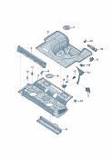 vw 803050 Панель пола. * Внимание! * При заказе этой * детали дилер * обязан собрать и хранить * в течение 5 лет * копии ПТC, свидетельства * о регистрации и паспрорта * владельца!
