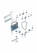 vw 831000 Двери. Петля двери. Уплотнитель двери