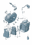 vw 300700 КП в сборе. 6-ступенчатая АКП. для а/м с гибридным приводом. Mechatronik с прогр. обеспеч.. Детали крепления для двигателя и КП