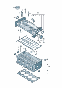 vw 103045 cylinder head. cylinder head cover